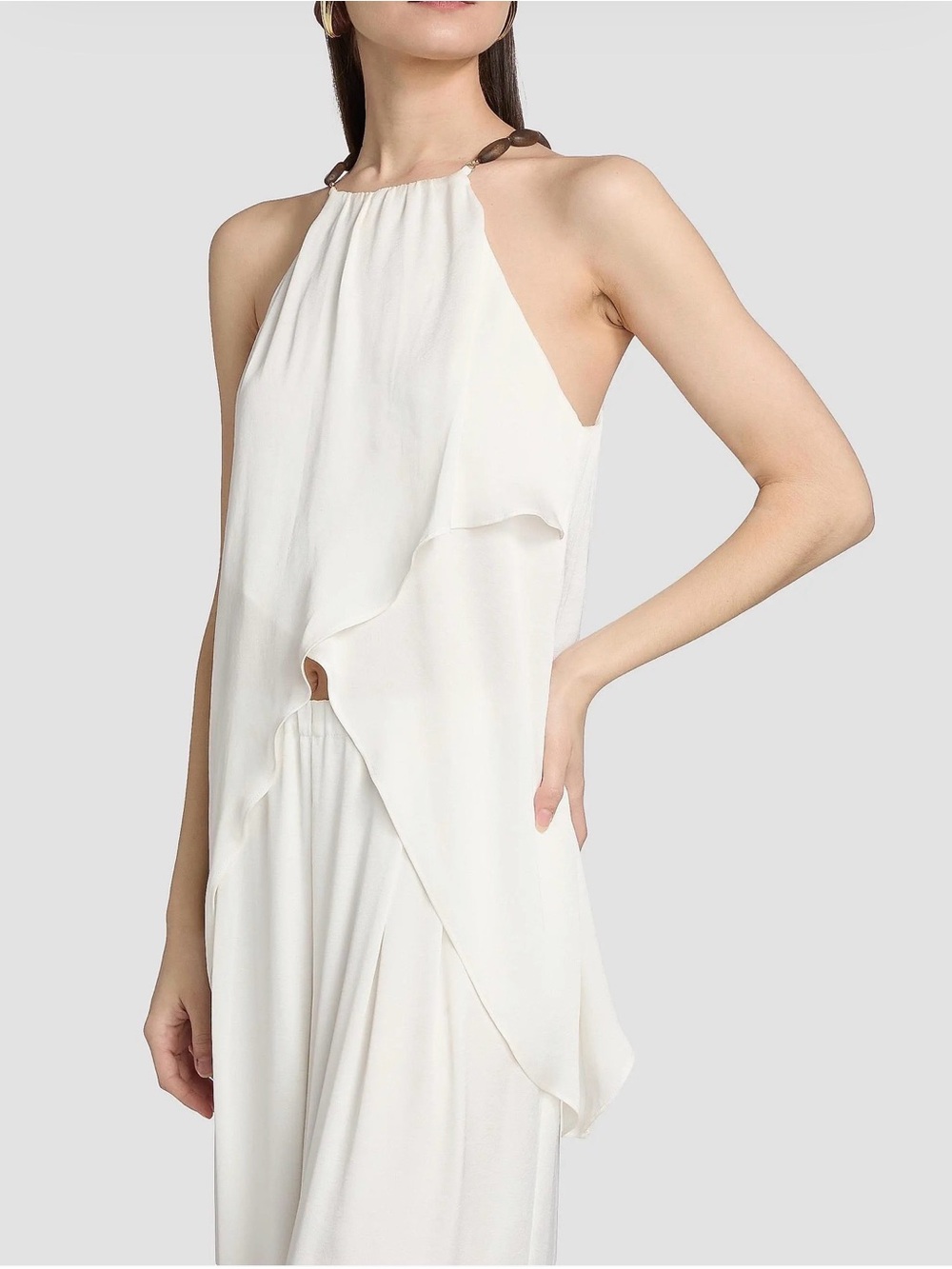 Ramy Brook

Ayla Beaded Halterneck Handkerchief Top